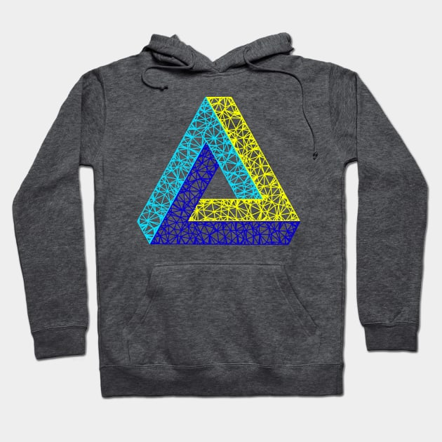 Penrose Triangle Hoodie by TRIME